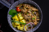 Goose liver pan fried - 